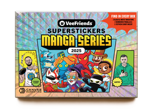 VeeFriends Superstickers Manga Series Box — Trading Cards