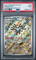 2024 Pokemon Surging Sparks Black Star Promo #159 Magneton PSA 9