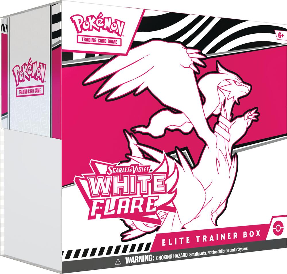 White Flare Elite Trainer Box - SV: White Flare — Trading Cards