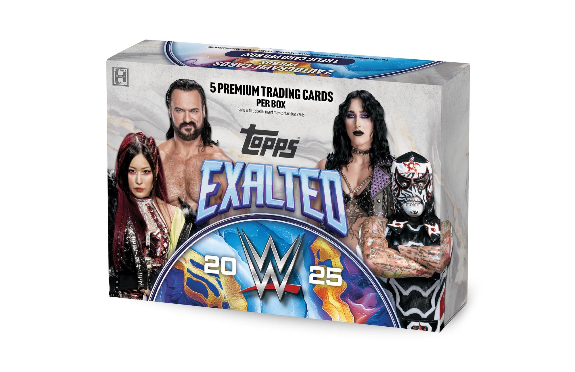 2025 Topps WWE Exalted Wrestling Hobby Box - Presale — Sports Trading Cards