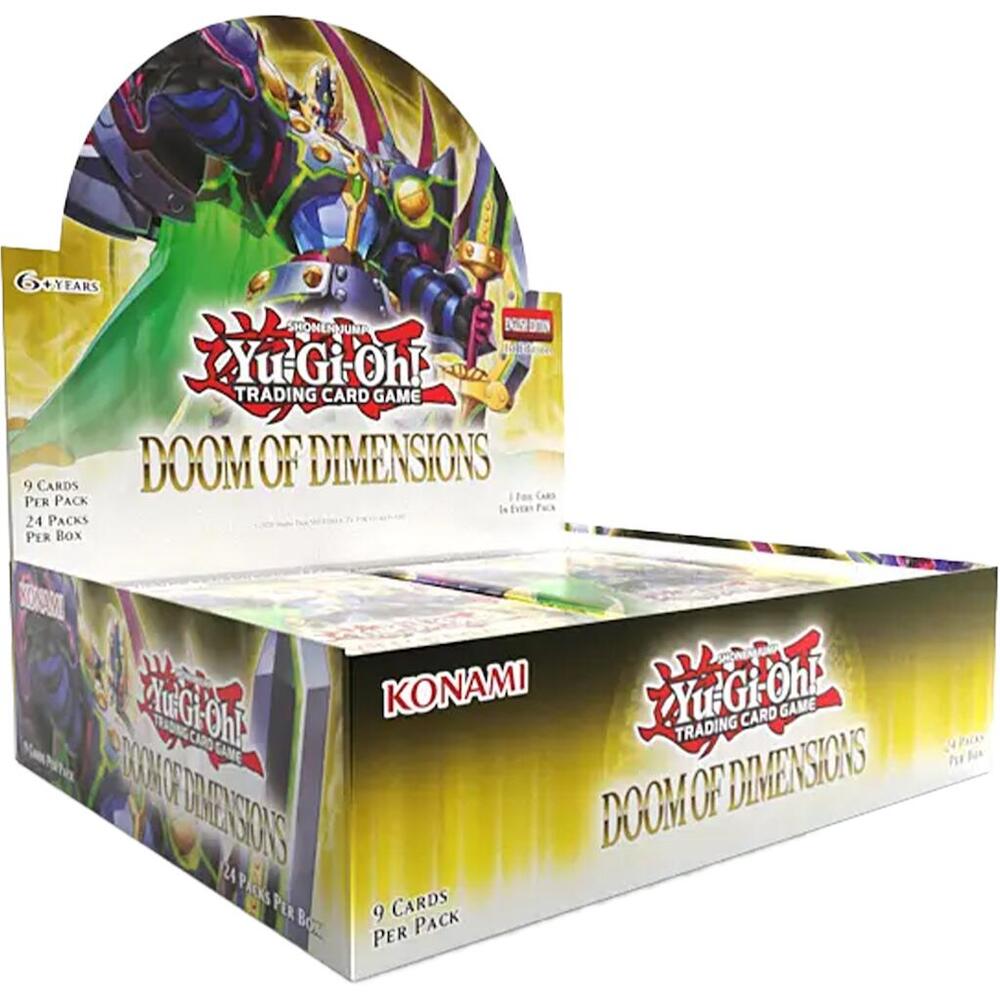 Yu-Gi-Oh Doom of Dimensions Booster Box [1st Edition] - Doom of Dimensions (DOOD) — Trading Cards