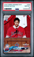 2018 TOPPS OPENING DAY #200 SHOHEI OHTANI PSA 10 — Sports Trading Cards