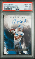 2022 PANINI ORIGINS ROOKIE AUTOGRAPHS #RAUJWI JAMESON WILLIAMS ROOKIE AUTOGRAPH PSA 10 — Sports Trading Cards
