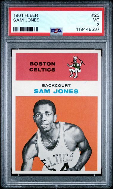 1961 Fleer #23 Sam Jones PSA 3