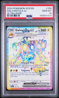 2024 POKEMON SCR EN-STELLAR CROWN #159 GALVANTULA ex ULTRA RARE PSA 10