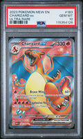 2023 POKEMON MEW EN-151 183 CHARIZARD EX ULTRA RARE  PSA 10