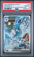 2024 POKEMON SVP EN-SV BLACK STAR PROMO #131 KINGDRA ex SFA SPECIAL ILLUSTRATION COLL PSA 10
